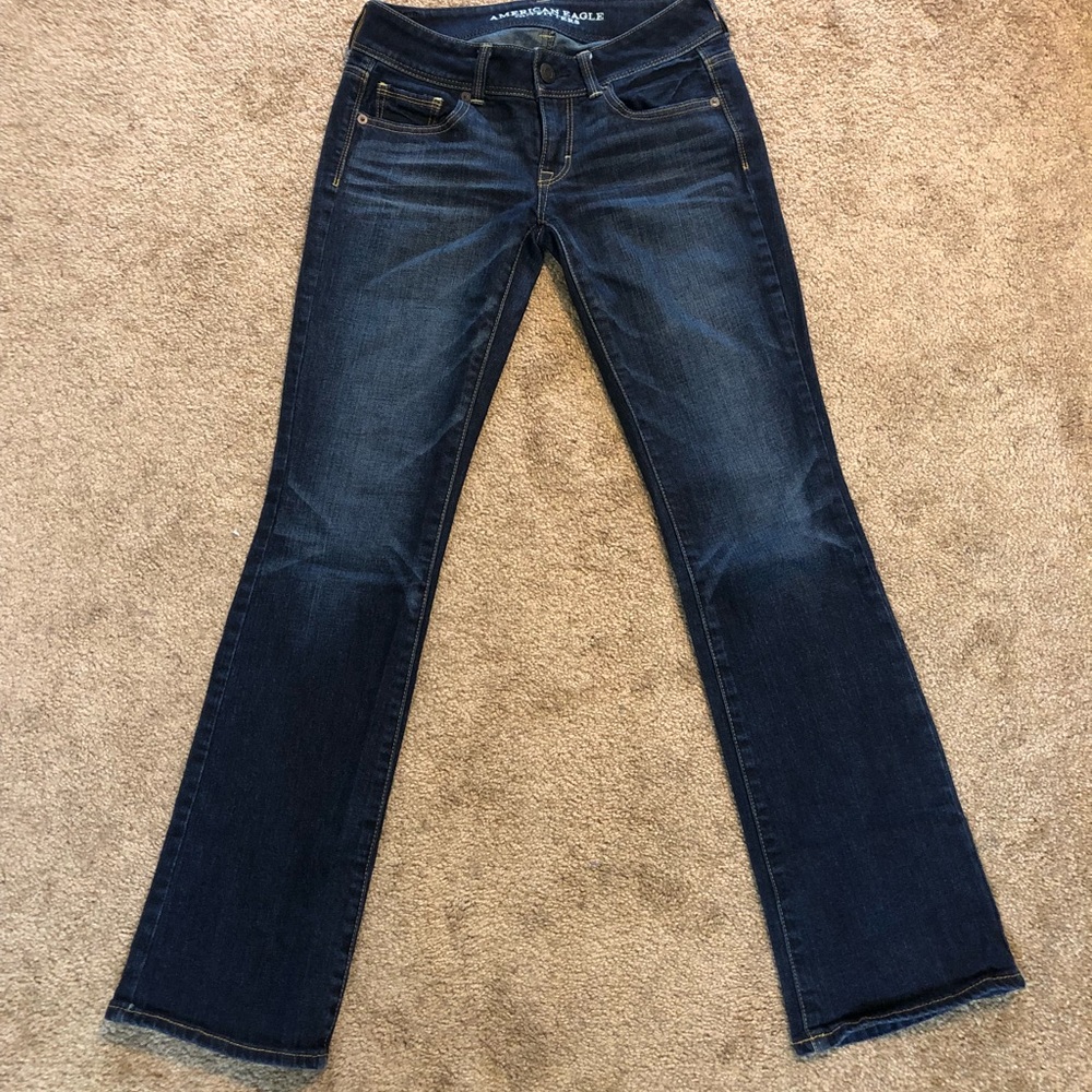 American Eagle kick boot jean